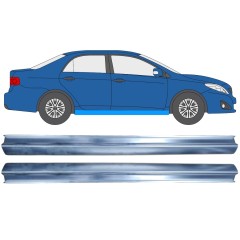 Dørpanel reparationsplade til Toyota Corolla E14 E15 2007-2013 / Venstre+Højre / Sæt 11198