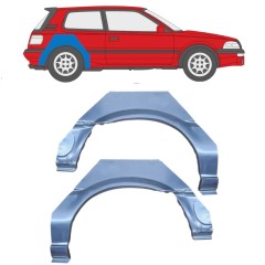 Bagskærm reparationspanel til Toyota Corolla 1987-1994 / Venstre+Højre / Sæt 10334