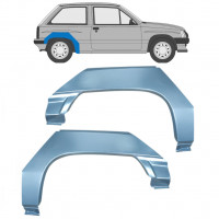 Bagskærm reparationspanel til Opel Corsa A 1982-1993 / Venstre+Højre / Sæt 9794