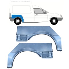 Bagskærm reparationspanel til Ford Courier 1992-1995 / Venstre+Højre / Sæt 10255