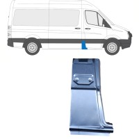 Reparationsplade til stolpe til Volkswagen Crafter 2005-2017 / Højre 13750