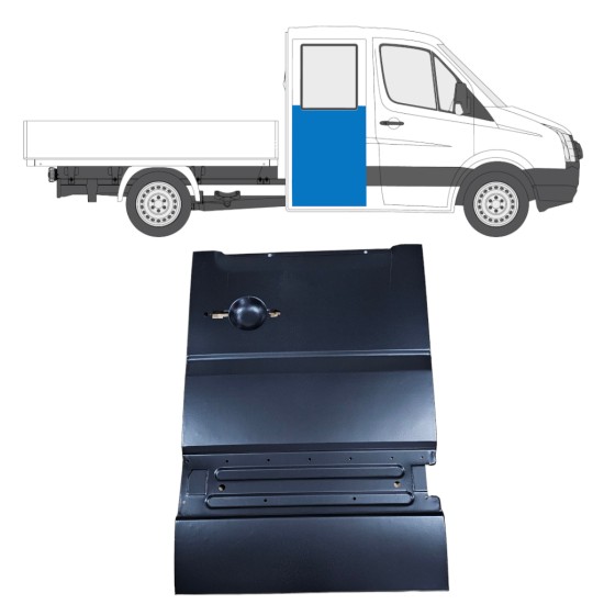 Reparationsplade til bagdør til Volkswagen Crafter 2005-2017 / Højre 14237
