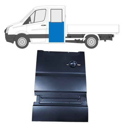 Reparationsplade til bagdør til Volkswagen Crafter 2005-2017 / Venstre 14238