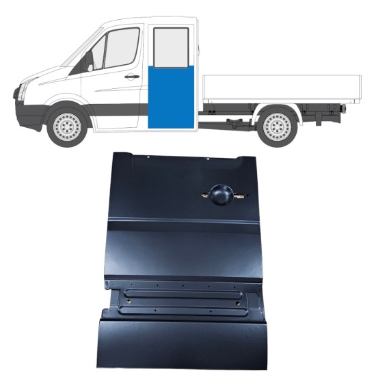 Reparationsplade til bagdør til Volkswagen Crafter 2005-2017 / Venstre 14238