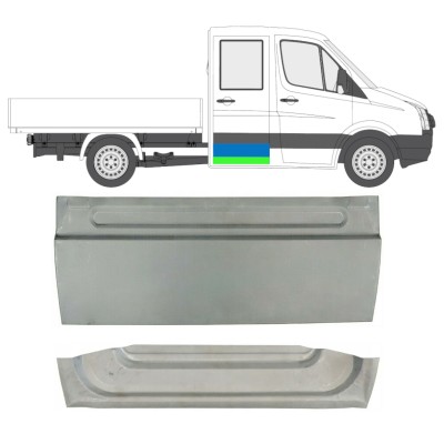 Reparationsplade til bagdør til Volkswagen Crafter 2005-2017 / Venstre = Højre (symmetrisk) / Sæt 14126