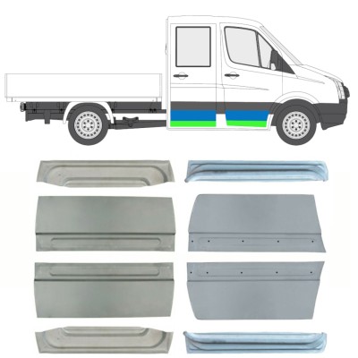 Reparationspanel til dør til Volkswagen Crafter 2005-2017 / Sæt 14483