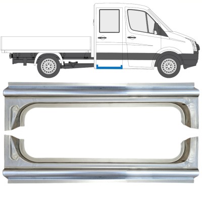 Bagerste reparationsdørpanel til Volkswagen Crafter 2005-2017 / Venstre+Højre / Sæt 15520