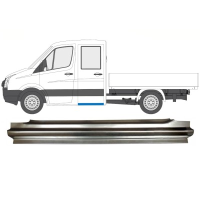 Bagerste reparationsdørpanel til Volkswagen Crafter 2005-2017 / Venstre 15515
