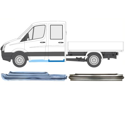 Reparationspanel sæt til Volkswagen Crafter 2005-2017 / Venstre / 15525