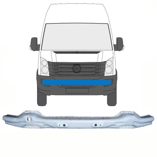 Kofangerforstærkning til Volkswagen Crafter 2005-2017 13861