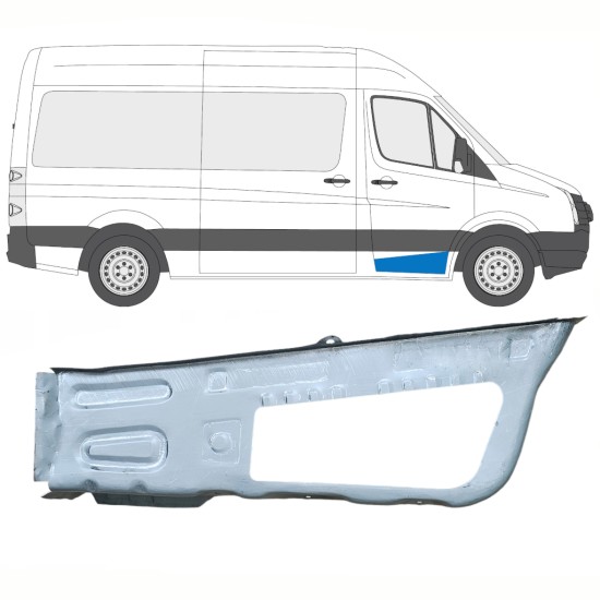 Dørtrin panel til Volkswagen Crafter 2005-2017 / Højre 14102