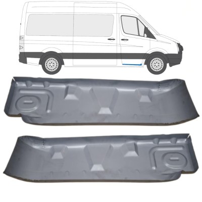 Indstigningspanel til reparation til Volkswagen Crafter 2005-2017 / Venstre+Højre / Sæt 15544