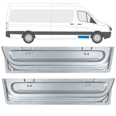 Reparationsplade dør foran indre til Volkswagen Crafter 2005-2017 / Venstre+Højre 17058