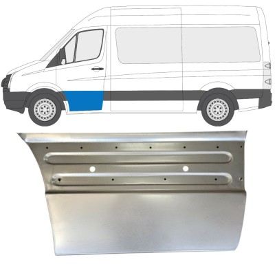 Reparationsplade dør foran til Volkswagen Crafter 2005-2017 / Venstre 15495