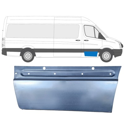 Reparationsplade dør foran til Volkswagen Crafter 2005-2017 / Højre 13444