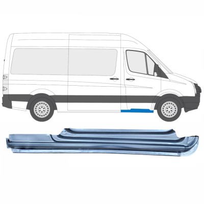 Reparationsdel til forreste dørtrin til Volkswagen Crafter 2005-2017 / Højre 13970