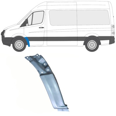 Skærmkant reparationsplade til Volkswagen Crafter 2005-2017 / Venstre 13751