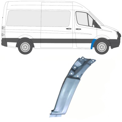 Skærmkant reparationsplade til Volkswagen Crafter 2005-2017 / Højre 13752