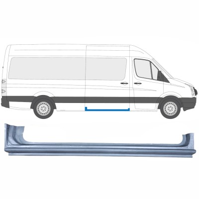 Reparationspanel til skydedør til Volkswagen Crafter 2005-2017 / Højre 13437