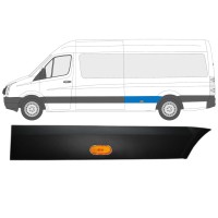 Stødliste til bagskærm med lampe til Volkswagen Crafter 2005-2017 / Venstre / Sæt 13994
