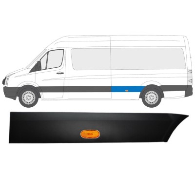 Stødliste til bagskærm med lampe til Volkswagen Crafter 2005-2017 / Venstre / Sæt 13994