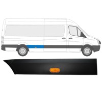 Stødliste til bagskærm med lampe til Volkswagen Crafter 2005-2017 / Højre / Sæt 13993