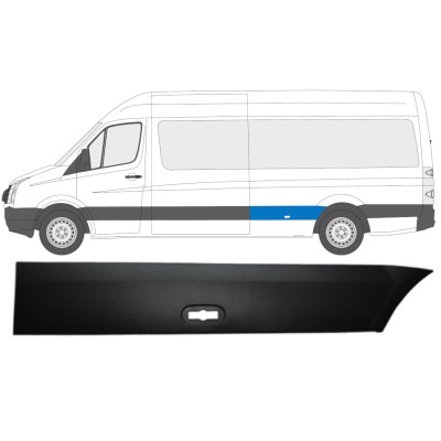 Pynteliste til bagskærm til Volkswagen Crafter 2005-2017 / Venstre 13827