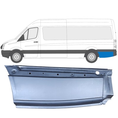 Bagskærm reparationspanel til Volkswagen Crafter 2005-2017 / Venstre 13609