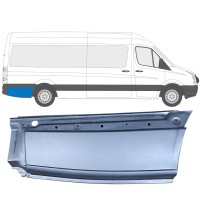 Bagskærm reparationspanel til Volkswagen Crafter 2005-2017 / Højre 13451