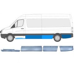Reparationspanel sæt til Volkswagen Crafter 2005-2017 / Venstre / 14505