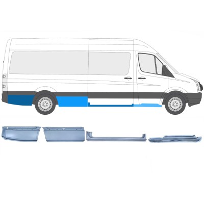 Reparationspanel sæt til Volkswagen Crafter 2005-2017 / Højre / 14504