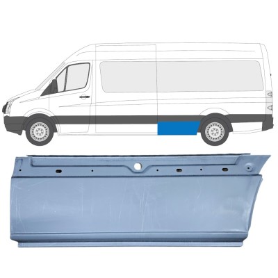 Bagskærm reparationspanel til Volkswagen Crafter 2005-2017 / Venstre 13446