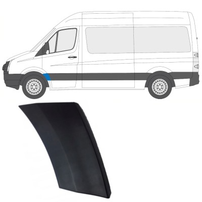 Skærmforøger foran til Volkswagen Crafter 2005-2017 / Venstre 13987