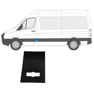 Forreste sidetrim til Volkswagen Crafter 2005-2017 / Venstre 13688