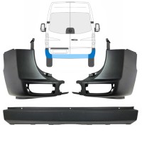 Bagkofanger til Volkswagen Crafter 2005-2017 / Sæt 15554