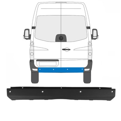 Bagkofanger med PDC til Volkswagen Crafter 2005-2017 15551