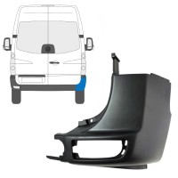Hjørne af bageste stødfanger til Volkswagen Crafter 2005-2017 / Højre 15548