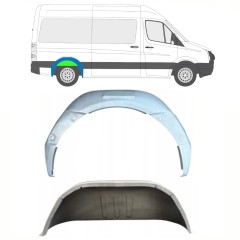 Bag hjulkasse indvendig reparationsplade til Volkswagen Crafter 2005-2017 / Højre / Sæt 14321