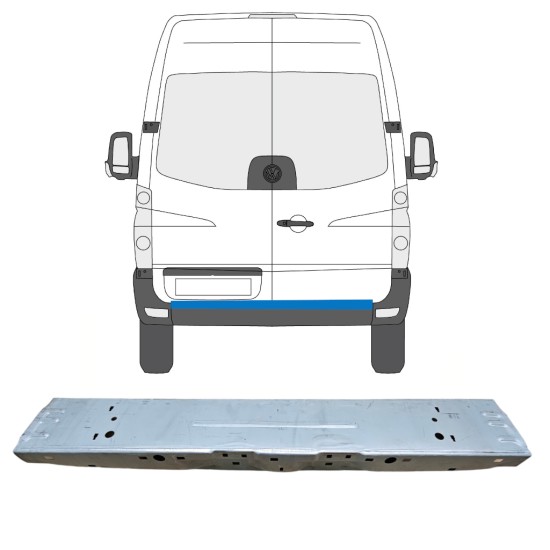 Bageste reparationspanel til Volkswagen Crafter 2005-2017 14239