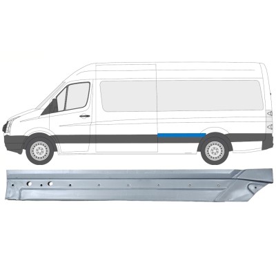 Bagskærm reparationspanel til Volkswagen Crafter 2005-2017 / Venstre 14334