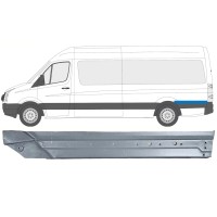 Bagskærm reparationspanel til Volkswagen Crafter 2005-2017 / Venstre 14333