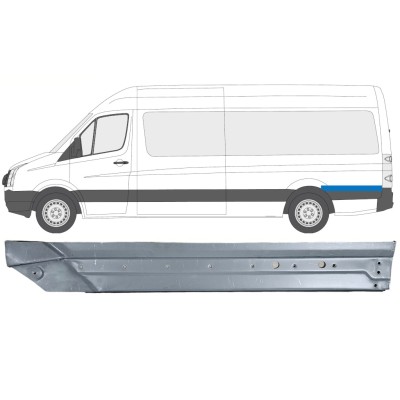 Bagskærm reparationspanel til Volkswagen Crafter 2005-2017 / Venstre 14333