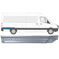 Bagskærm reparationspanel til Volkswagen Crafter 2005-2017 / Højre 14331