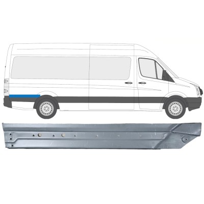 Bagskærm reparationspanel til Volkswagen Crafter 2005-2017 / Højre 14331
