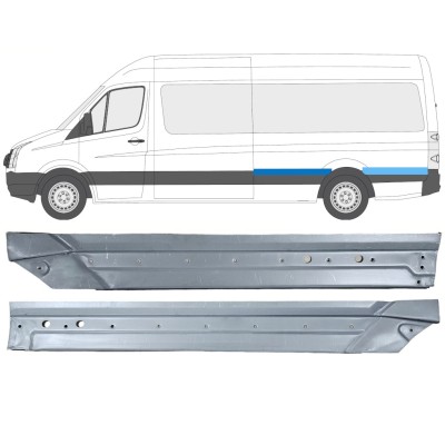 Bagskærm reparationspanel til Volkswagen Crafter 2005-2017 / Venstre / Sæt 14501