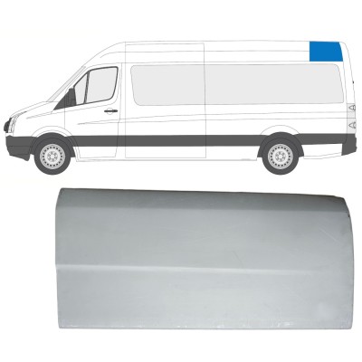 Reparationspanel til tag til Volkswagen Crafter 2005-2017 / Venstre 13841