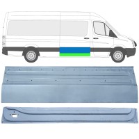 Reparationsplade skydedør indre og ydre til Volkswagen Crafter 2005-2017 / Højre / Sæt 14319