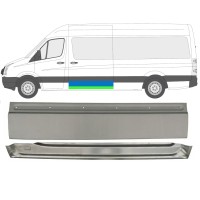 Reparationsplade til skydedør til Volkswagen Crafter 2005-2017 / Venstre / Sæt 14198