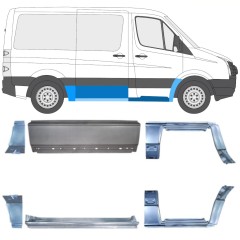 Reparationspanel sæt til Volkswagen Crafter 2005-2017 / Venstre+Højre / 15594