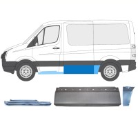 Reparationspanel sæt til Volkswagen Crafter 2005-2017 / Venstre / 15605